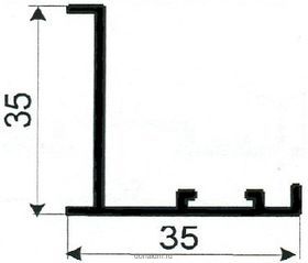 Рамки решетки вт-010 рамка   35    * 35    90° внутренней переточной решетки